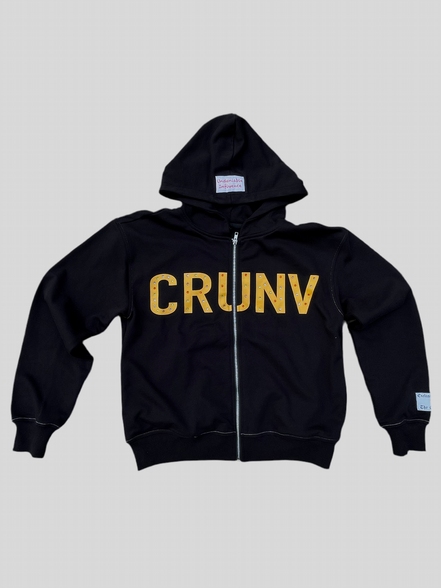 “CRUNV” Rhinestone Hoodie